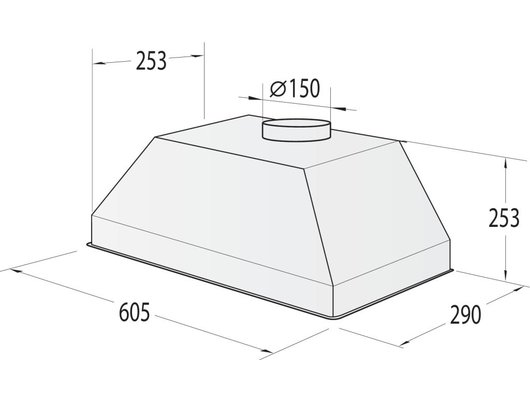 Вытяжка GORENJE BHI626E6B